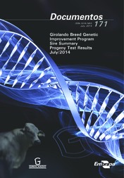 Thumbnail de Girolando breed genetic improvement program - Sire summary - Progeny test results - July/2014.