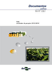Thumbnail de Soja: resultados de pesquisa 2013/2014.