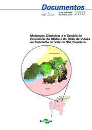 Thumbnail de Mudanças climáticas e o cenário de ocorrência do míldio e do oídio da videira no Submédio do Vale do São Francisco.