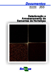 Thumbnail de Deterioração e armazenamento de sementes de hortaliças.