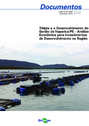 Thumbnail de A tilápia e o desenvolvimento do Sertão de Itaparica/PE: análise econômica para investimentos de desenvolvimento na região.