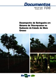 Thumbnail de Desempenho de seringueira em sistema de tricompostos no sudoeste do Estado de Mato Grosso.