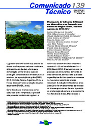 Thumbnail de Desempenho de cultivares de girassol em monocultivo e em consórcio, nos Estados de Sergipe e Bahia, nos anos agrícolas de 2010-2012.