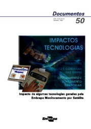 Thumbnail de Impacto de algumas tecnologias geradas pela Embrapa Monitoramento por Satélite.