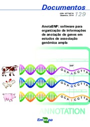 Thumbnail de AnotaSNP: software para organização de informações de anotação de genes em estudos de associação genômica ampla.