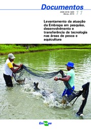 Thumbnail de Levantamento da atuação da Embrapa em pesquisa, desenvolvimento e transferência de tecnologia nas áreas de pesca e aquicultura.