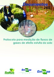 Thumbnail de Protocolo para medição de fluxos de gases de efeito estufa do solo.