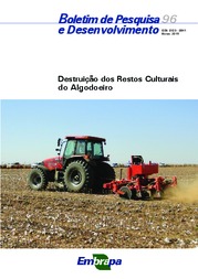 Thumbnail de Destruição dos Restos Culturais do Algodoeiro.