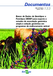 Thumbnail de Banco de Dados de Genótipos e Fenótipos (BDGF) para suporte a estudos de associação genômica ampla e seleção genômica em programas de melhoramento animal.