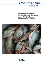 Thumbnail de Viabilidade econômica do matrinxã em conserva como matéria-prima alternativa à sardinha.