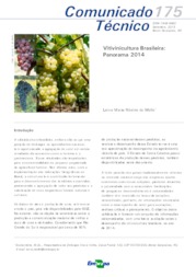 Thumbnail de Vitivinicultura Brasileira: panorama 2014.