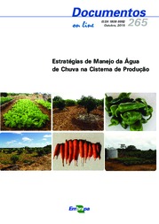 Thumbnail de Estratégias de manejo da água de chuva na cisterna de produção.