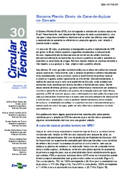 Thumbnail de Sistema plantio direto de cana-de-açúcar no Cerrado.