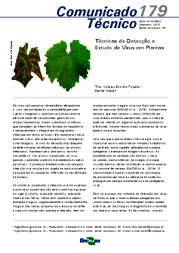 Thumbnail de Técnicas de detecção e estudo de vírus em plantas.