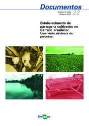 Thumbnail de Estabelecimento de pastagens cultivadas no Cerrado brasileiro: uma visão sistêmica do processo.