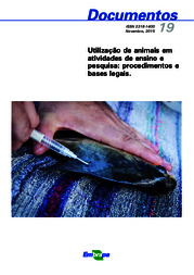 Thumbnail de Utilização de animais em atividades de ensino e pesquisa: procedimentos e bases legais.