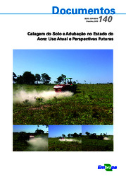 Thumbnail de Calagem do solo e adubação no Estado do Acre: uso atual e perspectivas futuras.
