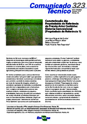 Thumbnail de Caracterização das propriedades de referência do Projeto Arroz Cachinho: sistema convencional (propriedade de referência 1).