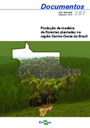 Thumbnail de Produção de madeira de florestas plantadas na região Centro-Oeste do Brasil.