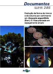 Thumbnail de Evolução da forma do tronco e do volume por sortimento em Araucaria angustifolia (Bert.) O. Ktze plantada em espaçamento amplo.