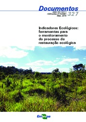 Thumbnail de Indicadores ecológicos: ferramentas para o monitoramento do processo de restauração ecológica.