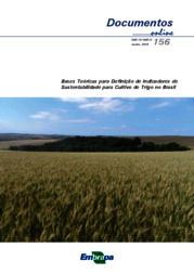 Thumbnail de Bases teóricas para definição de indicadores de sustentabilidade para cultivo de trigo no Brasil.