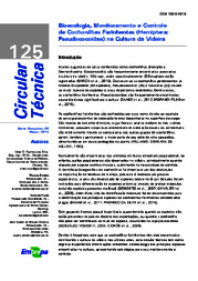 Thumbnail de Bioecologia, monitoramento e controle de cochonilhas farinhentas (Hemiptera: Pseudococcidae) na cultura da videira.