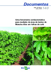 Thumbnail de Uma ferramenta semiautomática para medição da área de lesões de Mancha Alvo em folhas de café.