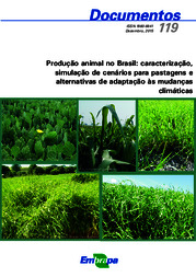 Thumbnail de Produção animal no Brasil: caracterização, simulação de cenários para pastagens e alternativas de adaptação às mudanças climáticas.