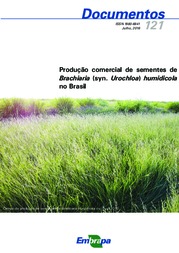 Thumbnail de Produção comercial de sementes de Brachiaria (syn. Urochloa) humidicola no Brasil.