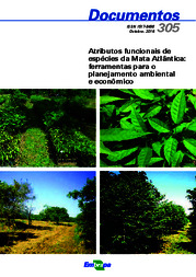 Thumbnail de Atributos funcionais de espécies da Mata Atlântica: ferramentas para o planejamento ambiental e econômico.