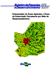 Thumbnail de Sobreposição de áreas agrícolas e áreas de preservação permanente por meio de geoprocessamento.