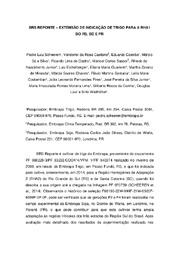 Thumbnail de BRS Reponte - extensão de indicação de trigo para a RH A1 do RS, SC E PR.