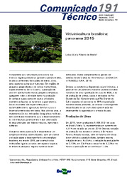 Thumbnail de Vitivinicultura brasileira: panorama 2015.