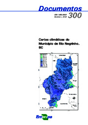 Thumbnail de Cartas climáticas do Município de Rio Negrinho, SC.