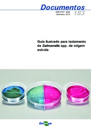 Thumbnail de Guia ilustrado para isolamento de Salmonella spp de origem avícola.