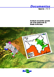 Thumbnail de Avaliação da aptidão agrícola das áreas disponíveis do Estado de Roraima.