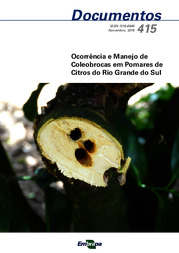Thumbnail de Ocorrência e manejo de coleobrocas em pomares de citros do Rio Grande do Sul.