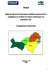 Thumbnail de Ações de desenvolvimento para produtores agropecuários e pescadores do território do entorno da Barragem de Sobradinho-BA.
