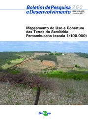 Thumbnail de Mapeamento do uso e cobertura das terras do Semiárido pernambucano (escala 1:100.000).