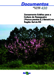 Thumbnail de Zoneamento edáfico para a cultura do pessegueiro[Prunus persica (L.) Batsch] na Região Sul do RS.