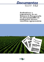 Thumbnail de Analisadores e mapeamento de um Sistema de Recuperação de Informação (SRI) de publicações técnico-científicas agropecuárias.