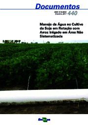 Thumbnail de Manejo da água no cultivo da soja em rotação com arroz irrigado em área não sistematizada.