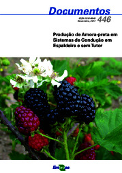 Thumbnail de Produção de amora-preta em sistemas de condução em espaldeira e sem tutor.