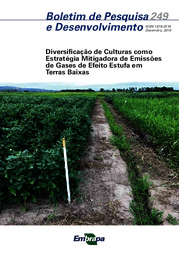 Thumbnail de Diversificação de culturas como estratégia mitigadora de emissões de gases de efeito estufa em terras baixas.