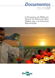 Thumbnail de O Programa de PD&I em Ômica de Palma de Óleo (Elaeis spp.) na Embrapa Agroenergia.