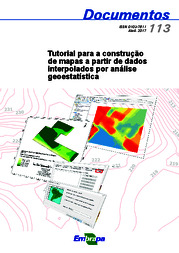 Thumbnail de Tutorial para construção de mapas a partir de dados interpolados por análise geoestatística.