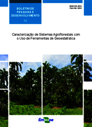 Thumbnail de Caracterização de sistemas agroflorestais com o uso de ferramentas de Geoestatística.