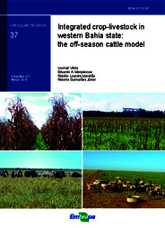 Thumbnail de Integrated crop-livestock in western Bahia state: the off-season cattle model.