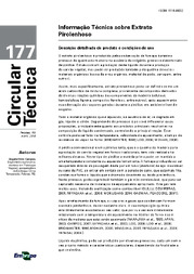 Thumbnail de Informação Técnica sobre Extrato Pirolenhoso.